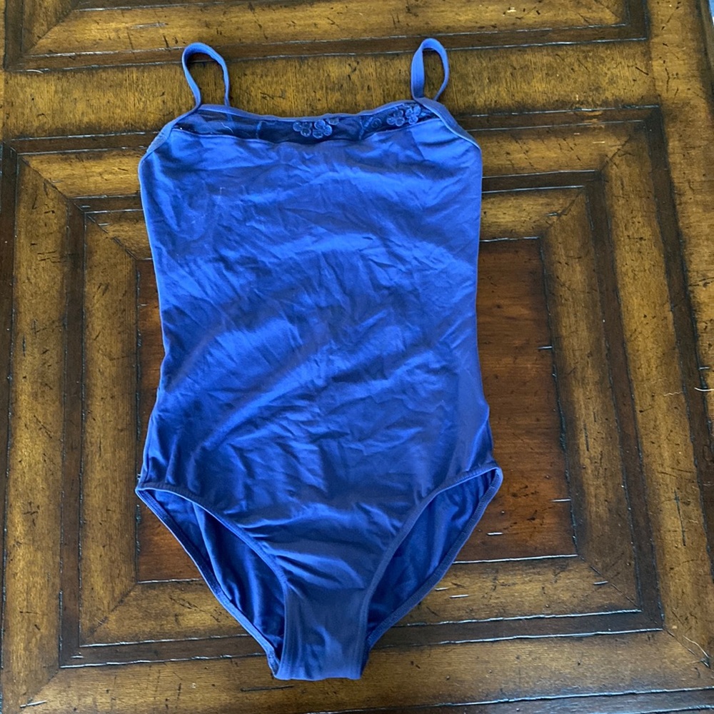 Women’s Bloch Leotard, size M, blue